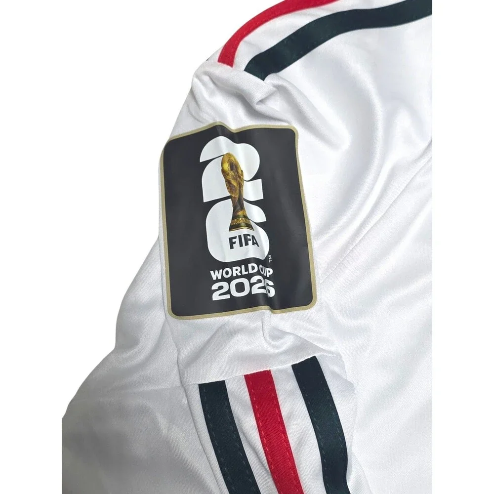 adidas Mexico Soccer Jersey White Green #10 new with tags Alvarado Long Sleeves